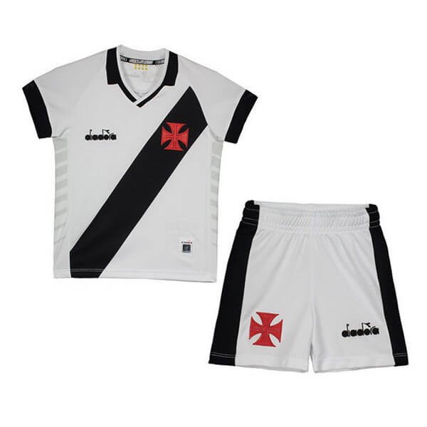 Camisetas Vasco da Gama Diadora Segunda equipo Niño 2019-20 Blanco
